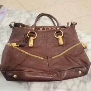 Brown Leather Handbag